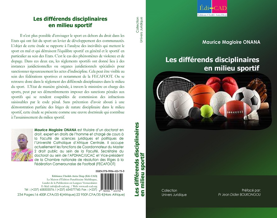 Les différends disciplinaires en milieu sportif